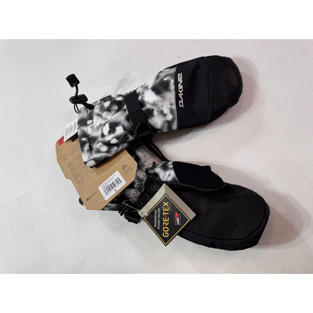 Dakine Fleetwood Gore-Tex Mittens Women's‎ Small White Dandelions Ski Snowboard - Picture 4 of 8